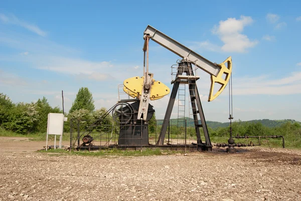 Indústria do petróleo e do gás — Fotografia de Stock