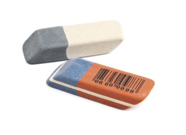 Erasers is isolated clipart