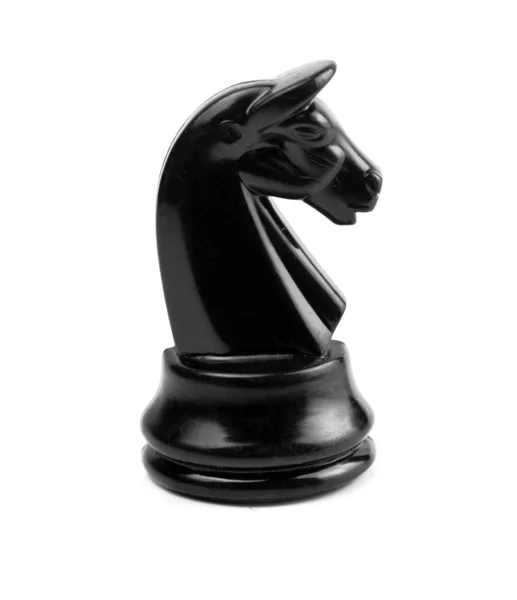 Siyah satranç — Stok fotoğraf