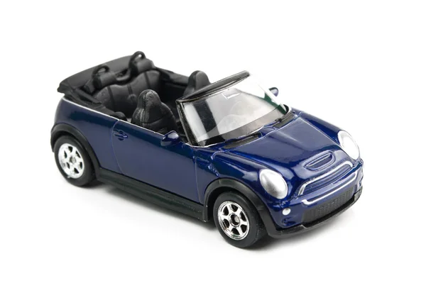 Model of blue car — Stock Photo, Image