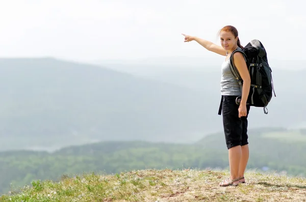 stock image Backpacker