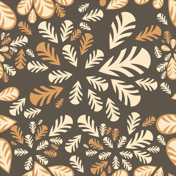 Leaves seamless — Stock Vector