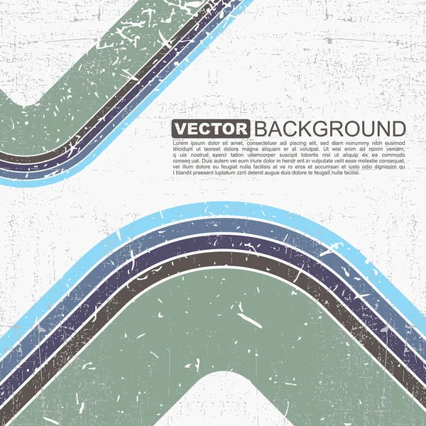 Retro Grunge Hintergrund - Vektor — Stockvektor