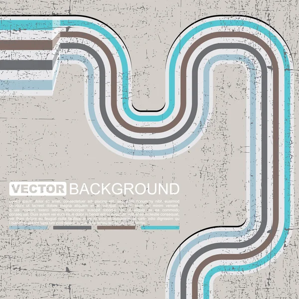 Retro grunge pozadí - vektor — Stockový vektor