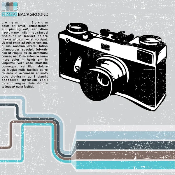Κάμερας ρετρό — Διανυσματικό Αρχείο