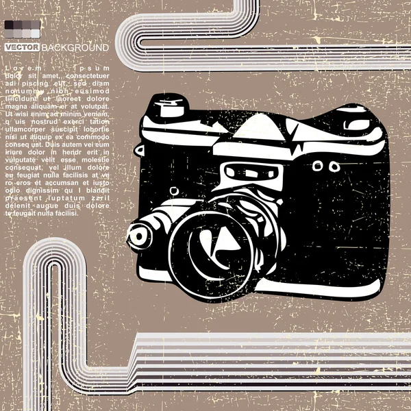 Κάμερας ρετρό — Διανυσματικό Αρχείο