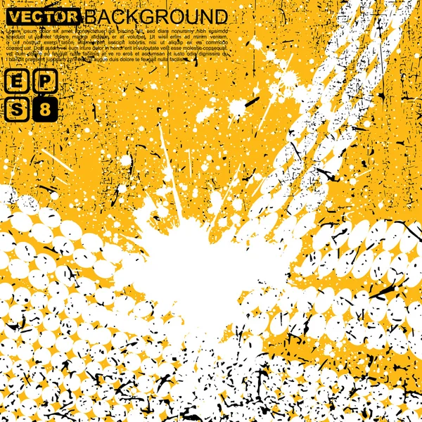 Fond grunge rétro - vecteur — Image vectorielle