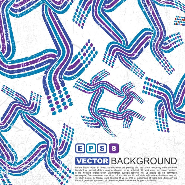 Retro Grunge Hintergrund - Vektor — Stockvektor