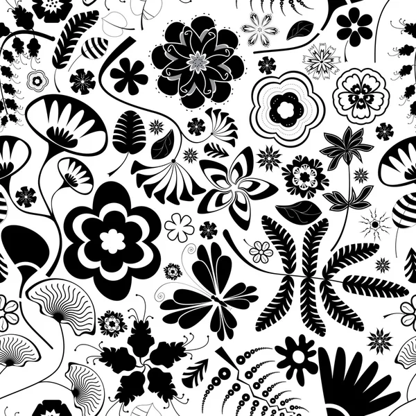 Feuilles colorées - motif sans couture — Image vectorielle