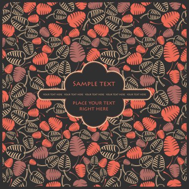 Hediyeler ve kartpostallar, vektör çizim için şablon kartları