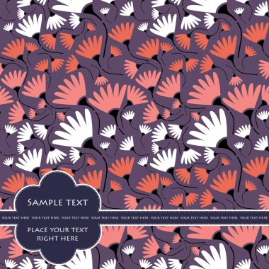 Hediyeler ve kartpostallar, vektör çizim için şablon kartları