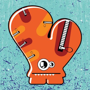 canavar ile komik resim