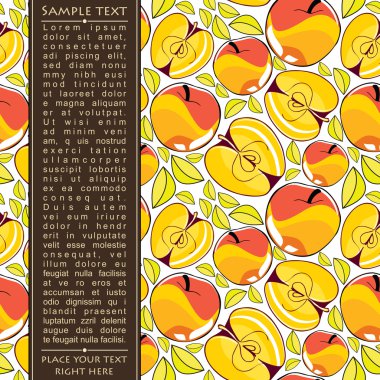 Hediyeler ve kartpostallar, vektör çizim için şablon kartları