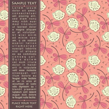 Hediyeler ve kartpostallar, vektör çizim için şablon kartları