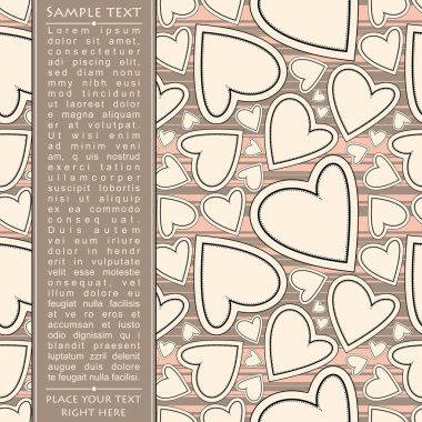 Hediyeler ve kartpostallar, vektör çizim için şablon kartları