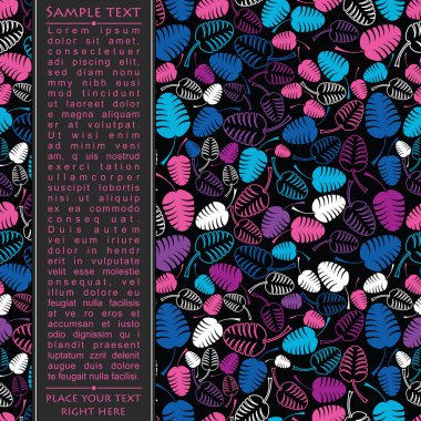 Hediyeler ve kartpostallar, vektör çizim için şablon kartları