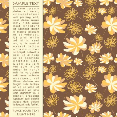 Hediyeler ve kartpostallar, vektör çizim için şablon kartları