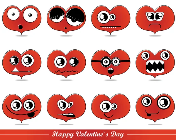 Valentine Day card — Stock Vector