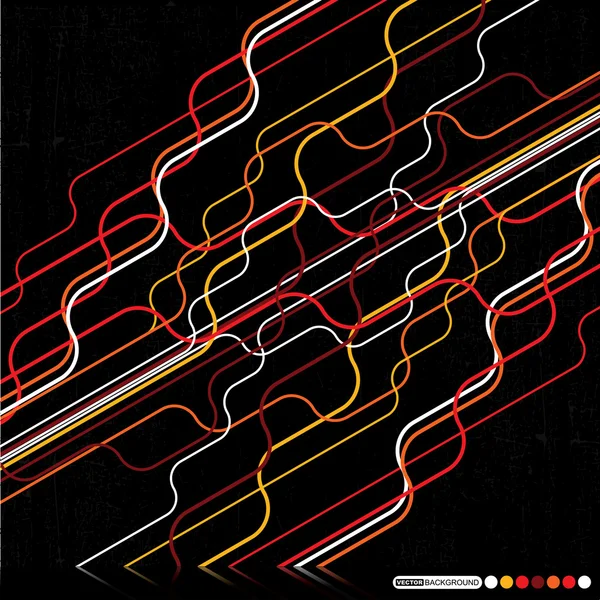 Grunge fond de code-barres coloré - vecteur — Image vectorielle