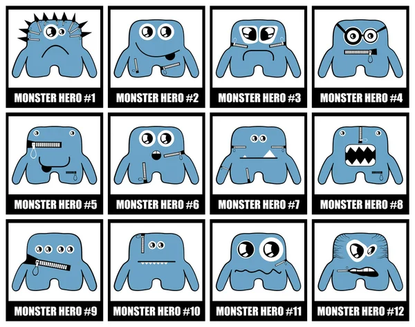 Monstruo — Archivo Imágenes Vectoriales