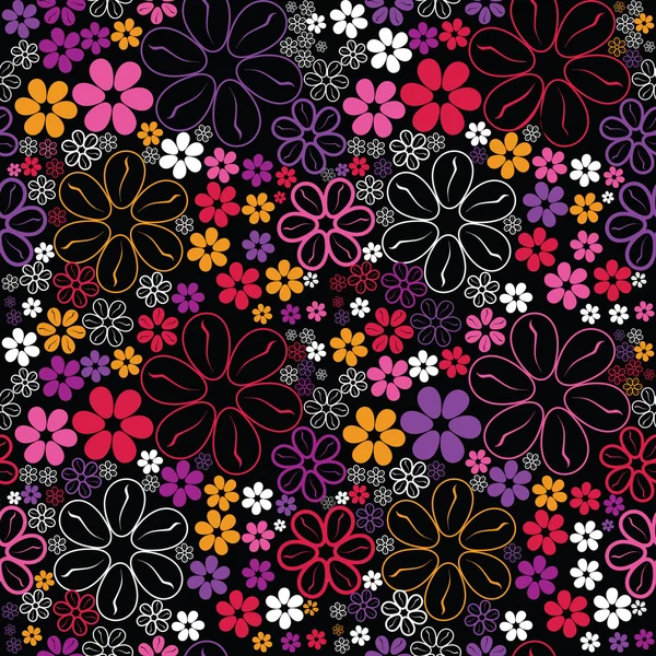 Flowers - seamless pattern — Free Stock Photo