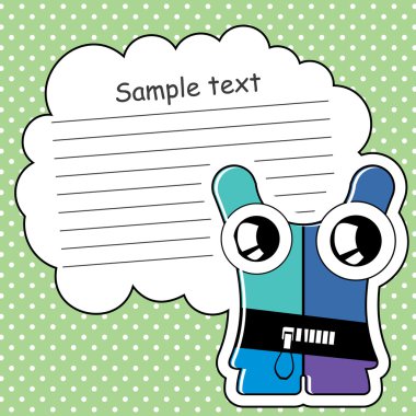 canavar ile komik resim