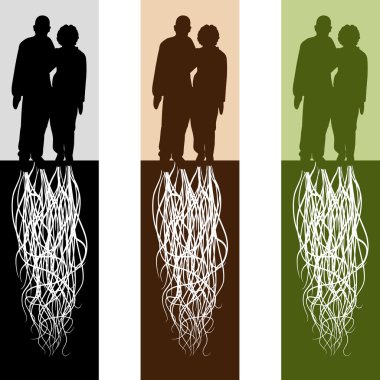 Married Couple clipart