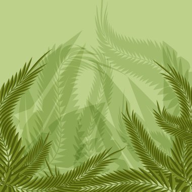 Jungle Forest Background clipart