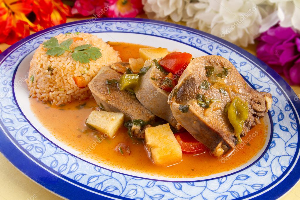 Beef Tongue Mexican Style — Stock Photo © natspel 10900322