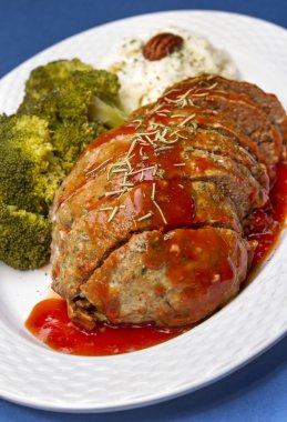 Meat Loaf Dish clipart