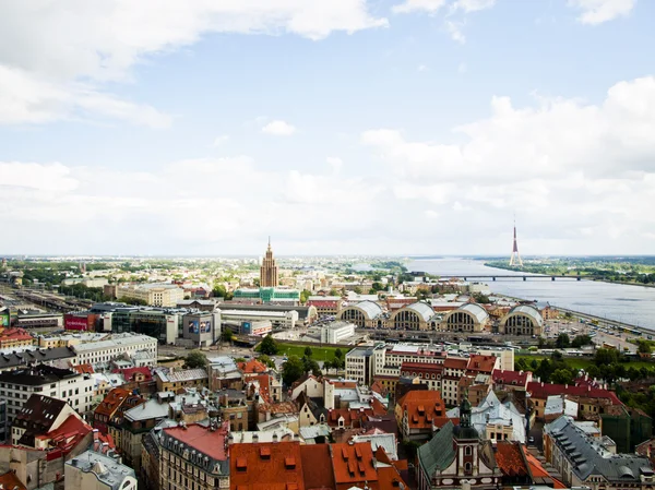 Riga - die Hauptstadt Lettlands Stockbild