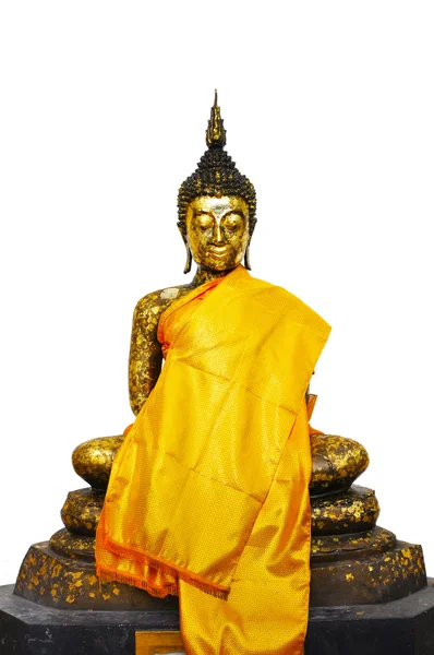 Buddha staty med reflektion — Stockfoto