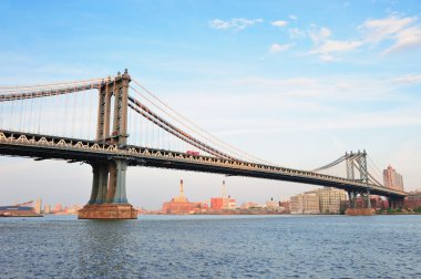 New York City Manhattan Bridge clipart