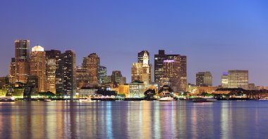 Boston şehir manzarası panorama