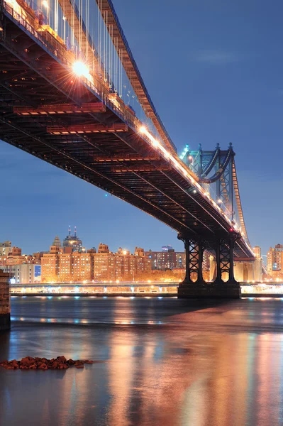 ニューヨーク市マンハッタン橋 — ストック写真