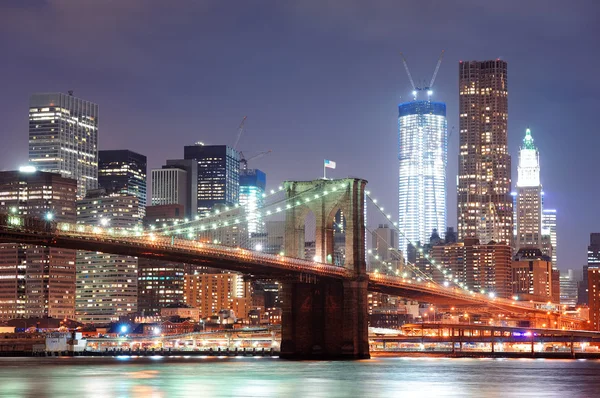 New York City Brooklyn Bridge — Stockfoto