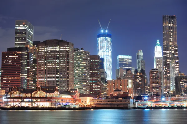 New York şehri Manhattan şehir merkezi. — Stok fotoğraf