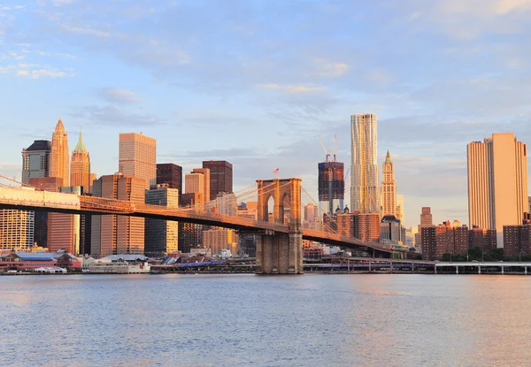 New York City Brooklyn Bridge — Stockfoto