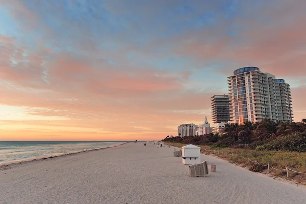 Miami beach okyanus görmek — Stok fotoğraf