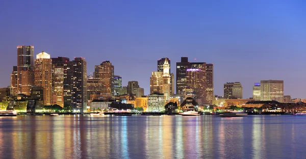 Boston downtown skyline panorama — Stock Photo, Image