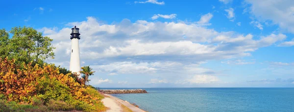 Cape florida ışık panorama — Stok fotoğraf
