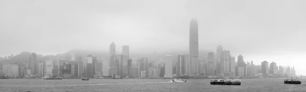 Hong kong zwart en wit — Stockfoto