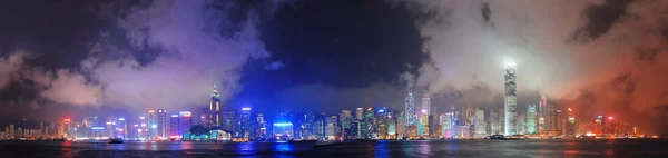 stock image Hong Kong skyline panorama