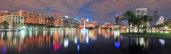 Orlando night panorama — Stock Photo, Image