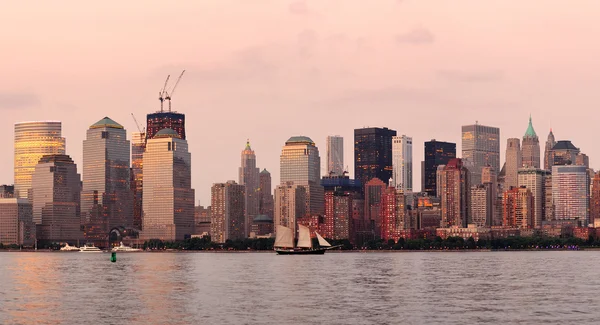 New York City Manhattan skyline del centro — Foto Stock