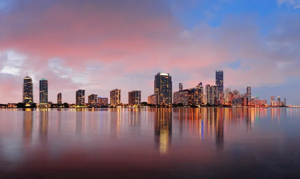 Miami Nattbild — Stockfoto