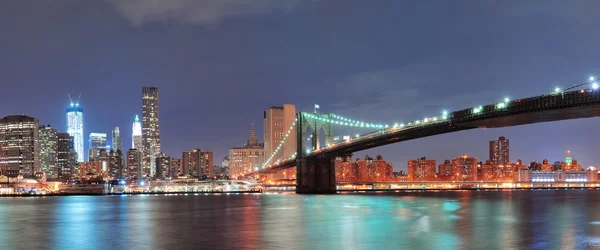 New york city Brooklynský most Royalty Free Stock Fotografie
