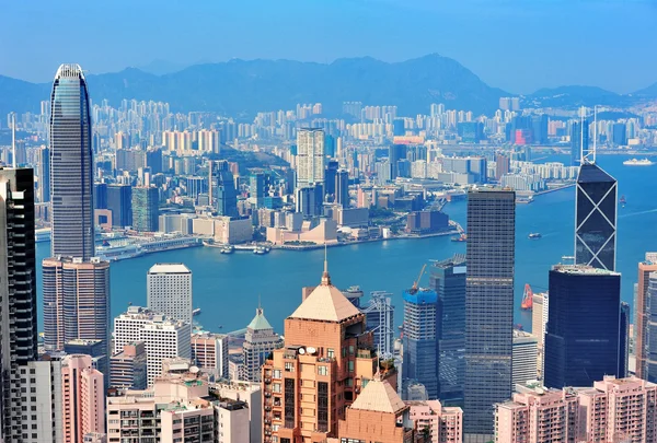 Pemandangan udara Hong Kong — Stok Foto