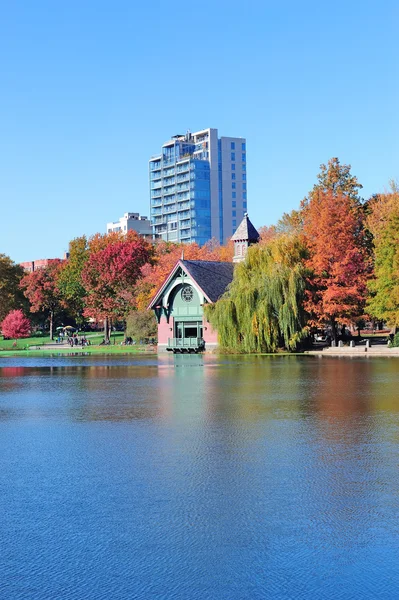 Nowojorski central park jesienią — Zdjęcie stockowe