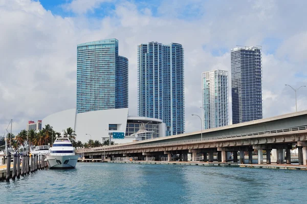 Miami gökdelenler — Stok fotoğraf